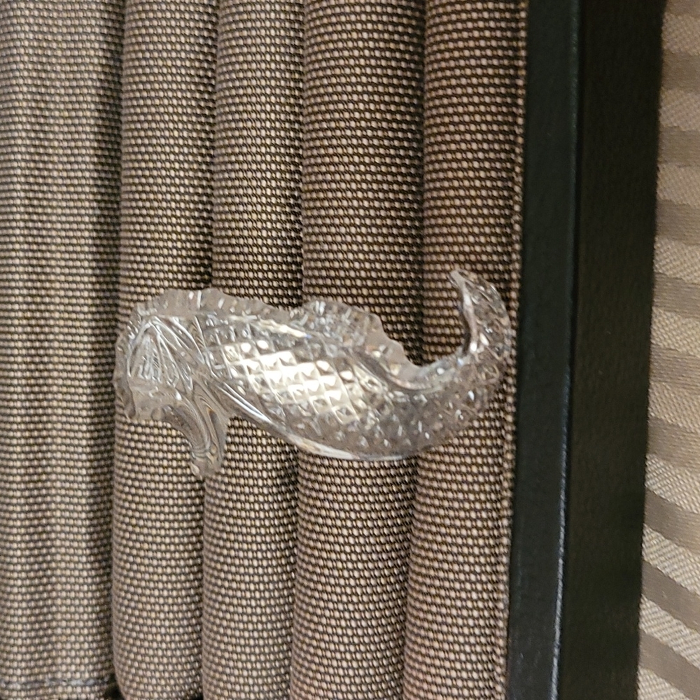 Waterford Seahorse pin.